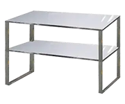 Falcon Table Mounted Overshelves