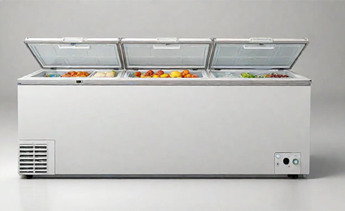 Glass Top Display Freezers