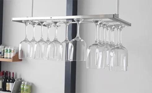 Hanging Bar Glass Racks