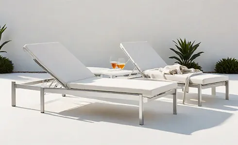 Chaise Lounges and Sling Chairs