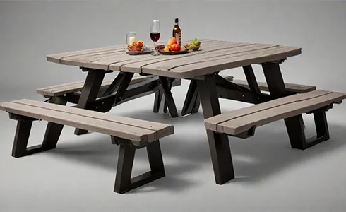 Outdoor Picnic Tables and Park Furniture