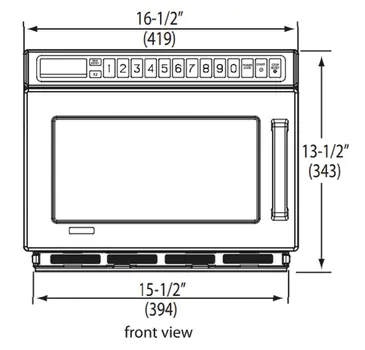 ACP HDC212 Microwave Oven