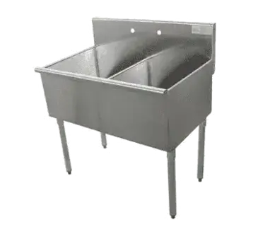 Advance Tabco 4-2-60 Sink, (2) Two Compartment