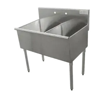 Advance Tabco 4-2-60 Sink, (2) Two Compartment