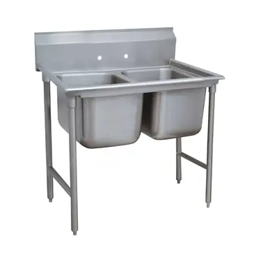 Advance Tabco 9-42-48 Sink, (2) Two Compartment