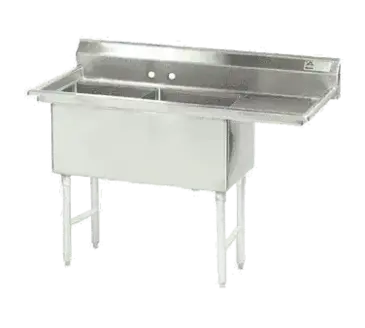 Advance Tabco FC-2-1824-18R Sink, (2) Two Compartment