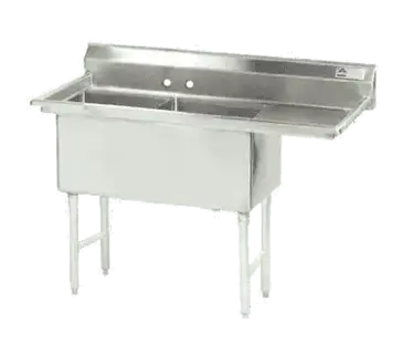 Advance Tabco FC-2-2030-18R Sink, (2) Two Compartment