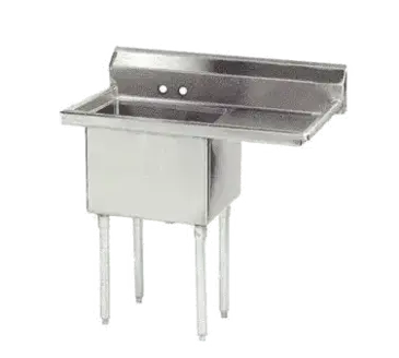 Advance Tabco FE-1-1620-18R-X Sink, (1) One Compartment