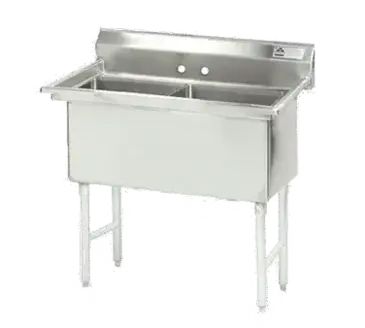 Advance Tabco FS-2-2424 Sink, (2) Two Compartment