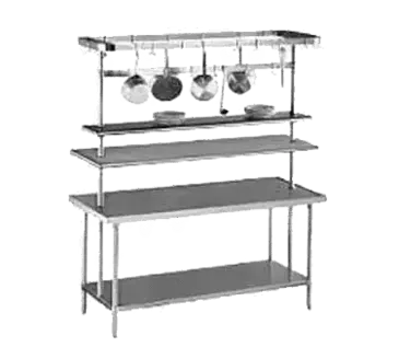 Advance Tabco SCT-120 Pot Rack, Table-Mounted