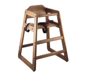 Alegacy Foodservice Products 80976A High Chair, Wood