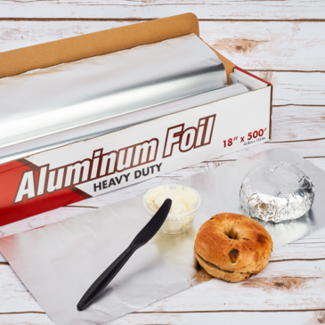 Karat Aluminum Foil, 18" x 500', Aluminum, Roll, Karat FW-AFR206