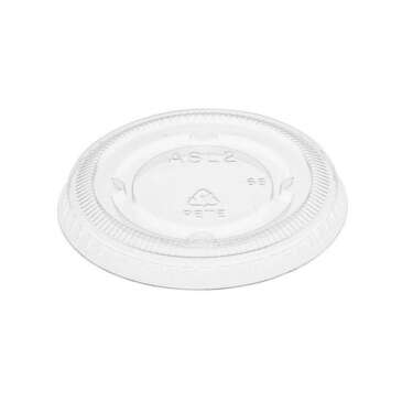 AMHIL ENTERPRISES Souffle Lid, 1.5 - 2.5 oz, Clear, Plastic, (2,500/Case), Amhil Enterprise ASL2