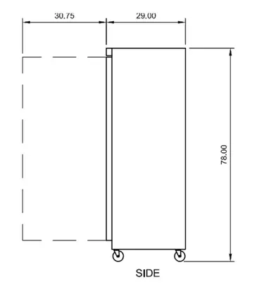 Arctic Air AWR25 Refrigerator, Reach-in