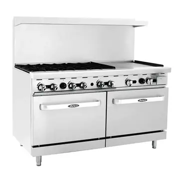 Atosa AGR-6B24GR-LP Range, 60" Restaurant, Gas