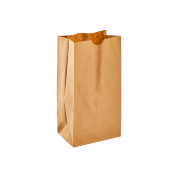 Bag, 4 Lb, Kraft, Paper, (2000/Case) Karat FP-SOS04K