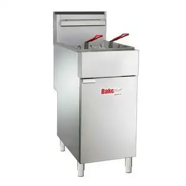 BakeMAX BAKEG70 Fryer, Gas, Floor Model, Full Pot