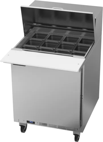 Beverage Air SPE27HC-12M-B Refrigerated Counter, Mega Top Sandwich / Salad Un