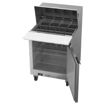 Beverage Air SPE27HC-12M-B Refrigerated Counter, Mega Top Sandwich / Salad Un