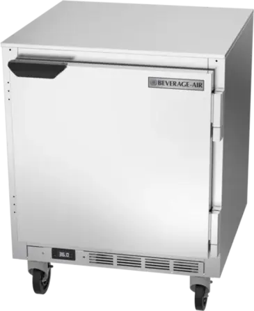 Beverage Air UCR27HC Refrigerator, Undercounter, Reach-In