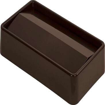 Carlisle Lid for Trash Can, 15 and 23 Gallon,Brown, ABS Plastic, Carlisle 34202469