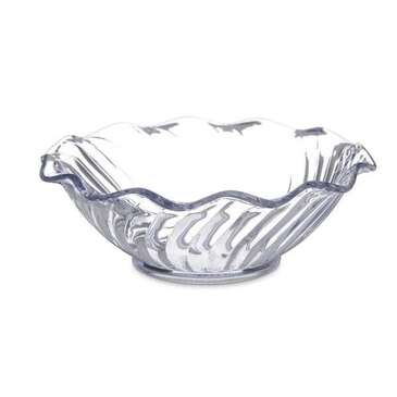 Carlisle Dessert Dish, 5 OZ, 4-3/5"DIA, Clear, San Plastic, Tulip, CARLISLE 453107