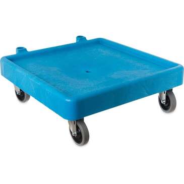 Carlisle Glass Rack Dolly, Polypropylene, Blue, Carlise C223614