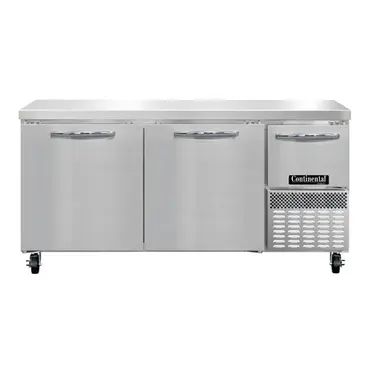 Continental Refrigerator FA68N Freezer Counter, Work Top