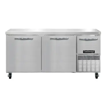 Continental Refrigerator FA68SN Freezer Counter, Work Top