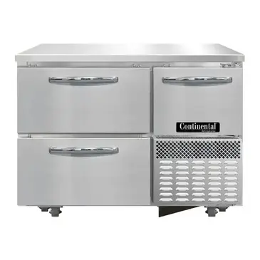 Continental Refrigerator RA43N-U-D Refrigerator, Undercounter, Reach-In