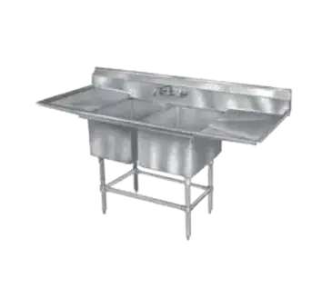 Eagle Group FN2032-2-14/3 Sink, (2) Two Compartment