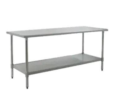 Eagle Group T2472SB-X Work Table,  63" - 72", Stainless Steel Top