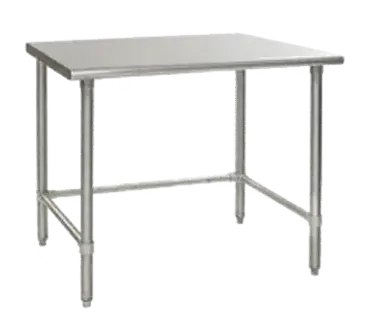 Eagle Group T3048STEB Work Table,  40" - 48", Stainless Steel Top