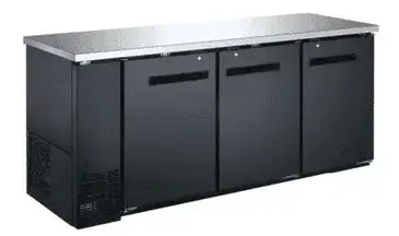 Falcon ABB-72SS Back Bar Cabinet, Refrigerated