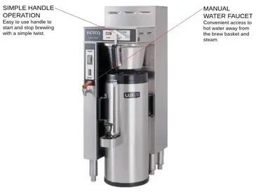 FETCO CBS-51H-15 (C51016) Coffee Brewer for Thermal Server