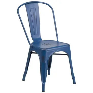 Flash Furniture ET-3534-AB-GG Chair, Side, Stacking, Outdoor