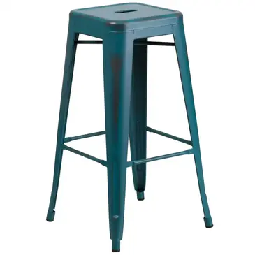 Flash Furniture ET-BT3503-30-KB-GG Bar Stool, Stacking, Indoor