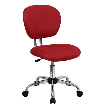 Flash Furniture H-2376-F-RED-GG Chair, Swivel