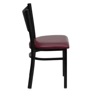 Flash Furniture XU-DG-60099-COF-BURV-GG Chair, Side, Indoor