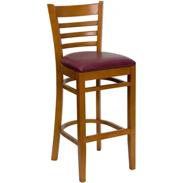 Flash Furniture XU-DGW0005BARLAD-CHY-BURV-GG Bar Stool, Indoor