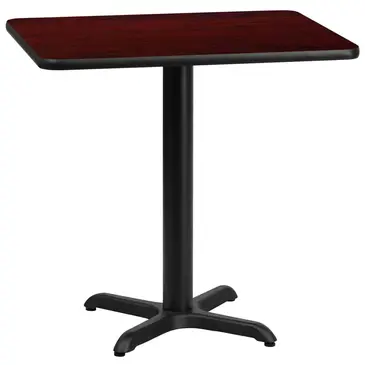 Flash Furniture XU-MAHTB-2430-T2222-GG Table, Indoor, Dining Height