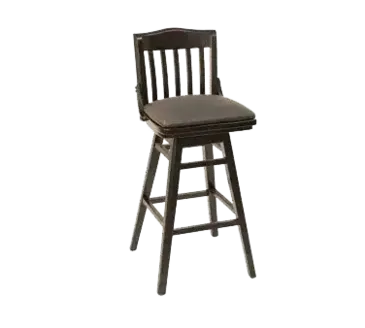 Florida Seating FLS-02BSW GR1 Bar Stool, Swivel, Indoor