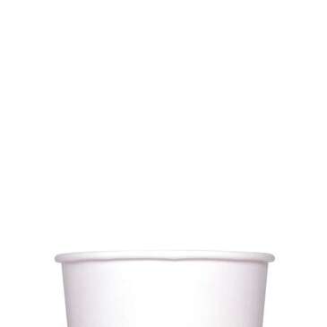 Food Container, 16 oz, White, Paper, (1,000/Case), Karat C-KDP16W