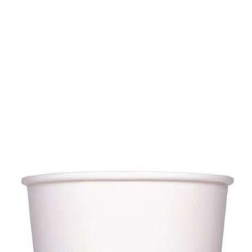 Food Container, 32 oz, White, Paper, (600/Case), Karat C-KDP32W