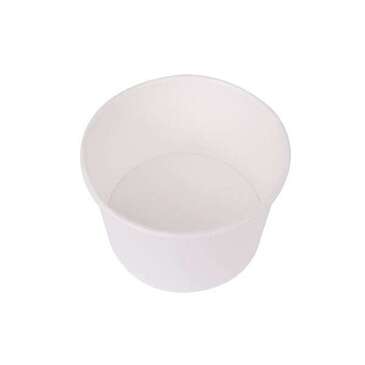 Food Container, 4 oz, White, Paper, (1,000/Case), Karat C-KDP4W