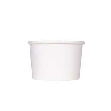 Food Container, 4 oz, White, Paper, (1,000/Case), Karat C-KDP4W