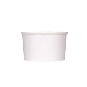 Food Container, 5 oz, White, Paper, (1,000/Case), Karat C-KDP5W