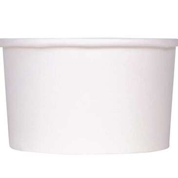 Food Container, 5 oz, White, Paper, (1,000/Case), Karat C-KDP5W