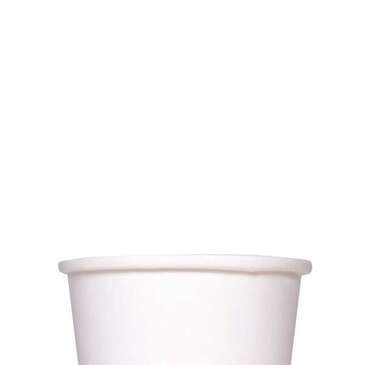 Food Container, 8 oz, White, Paper, (1,000/Case), Karat C-KDP8W