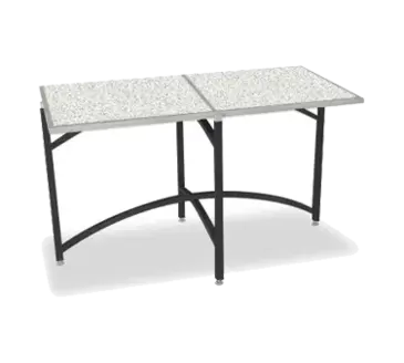 Forbes Industries 7040T-42 Folding Table, Rectangle